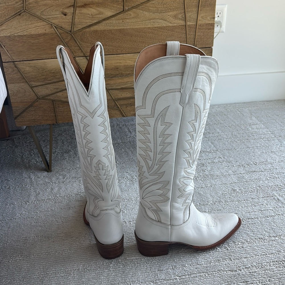 Tecovas - The Abby - White - Size 9 - Picture 3 of 11